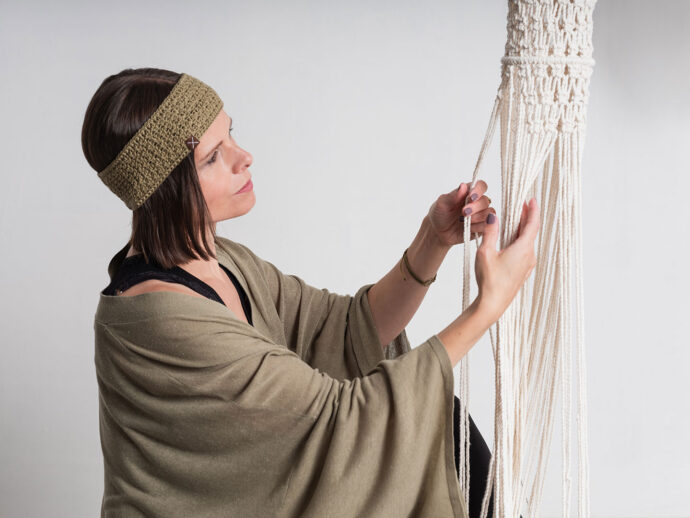 Branding Shooting, Businessportrait, Kunst in Textil, Ingrid Bodner, Fotograf, Silbersalz, Südtirol
