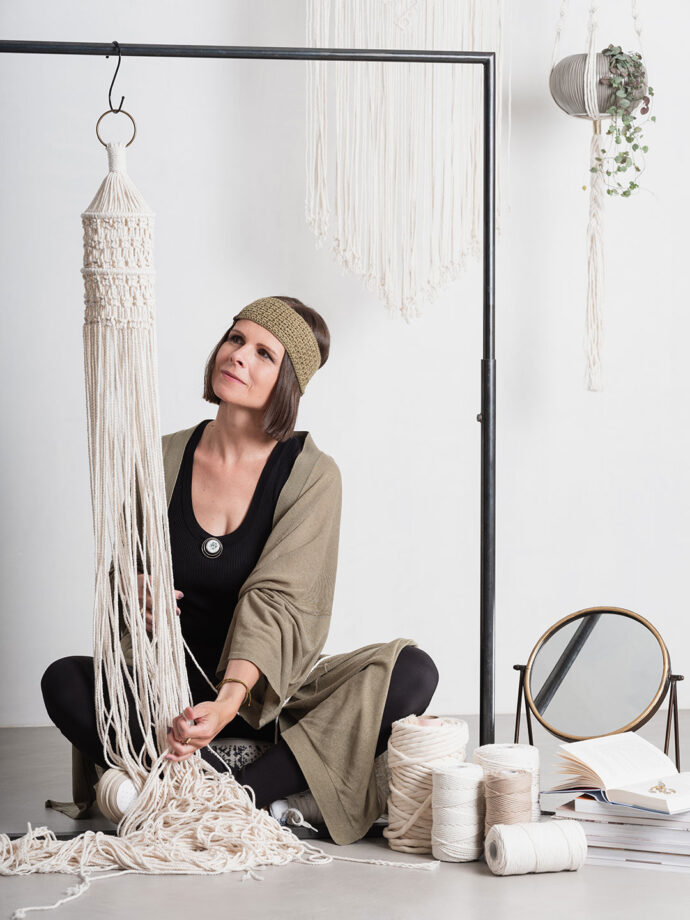 Branding Shooting, Businessportrait, Kunst in Textil, Ingrid Bodner, Fotograf, Silbersalz, Südtirol