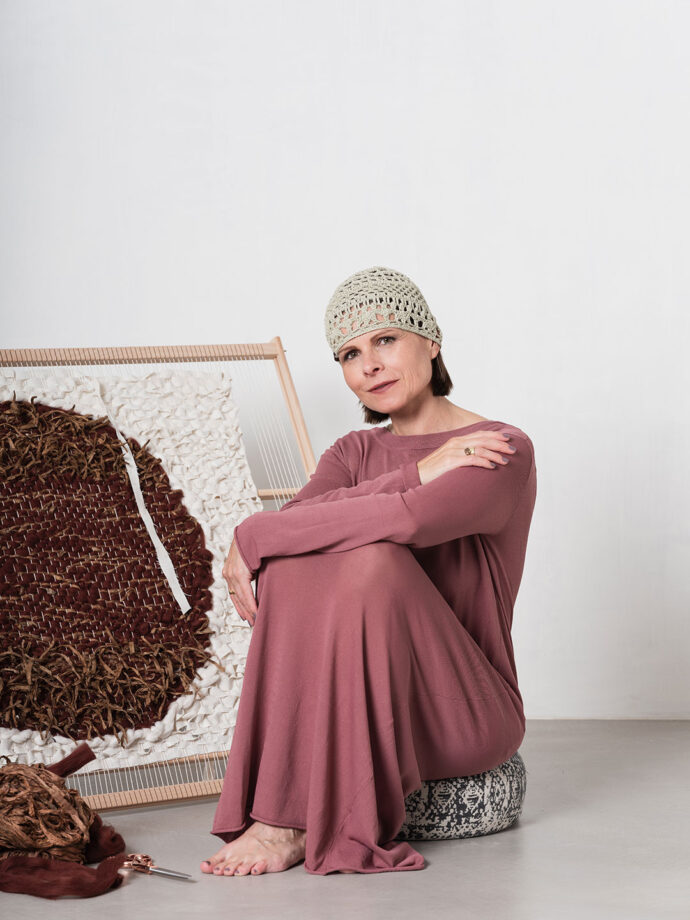 Branding Shooting, Businessportrait, Kunst in Textil, Ingrid Bodner, Fotograf, Silbersalz, Südtirol