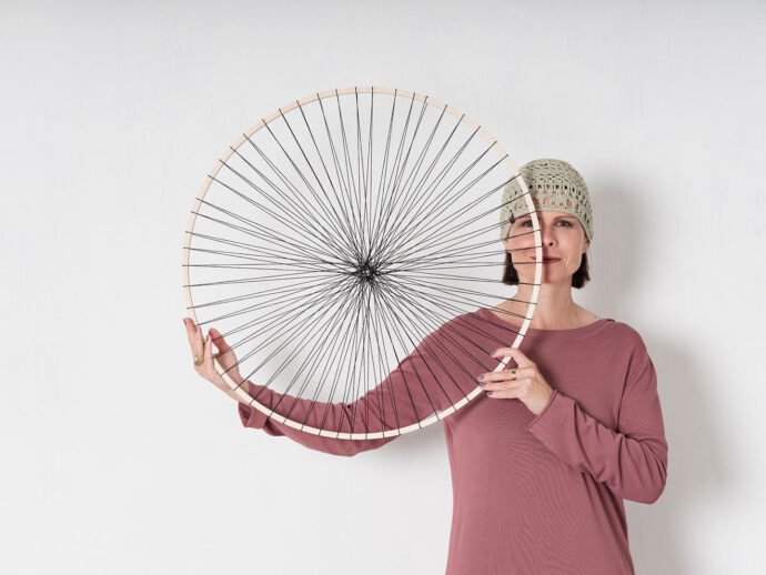 Branding Shooting, Businessportrait, Kunst in Textil, Ingrid Bodner, Fotograf, Silbersalz, Südtirol