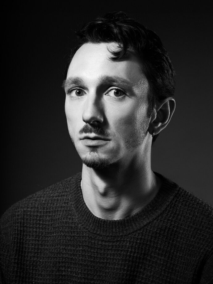 Schauspieler Portraits, Mirko Costa, analoge Fotografie, Fotograf, Südtirol, Portraitstudio, silbersalz, Caroline Renzler