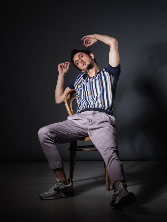 Schauspieler Portraits, Mirko Costa, analoge Fotografie, Fotograf, Südtirol, Portraitstudio, silbersalz, Caroline Renzler